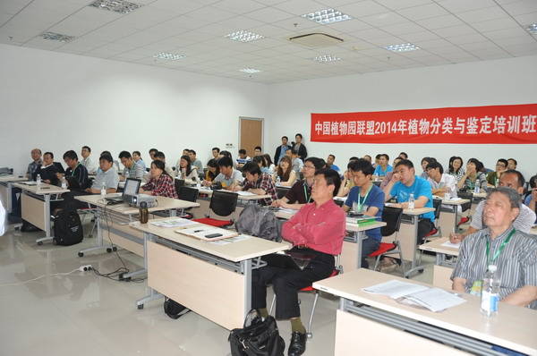 2014年植物分類與鑒定培訓班在滬開班